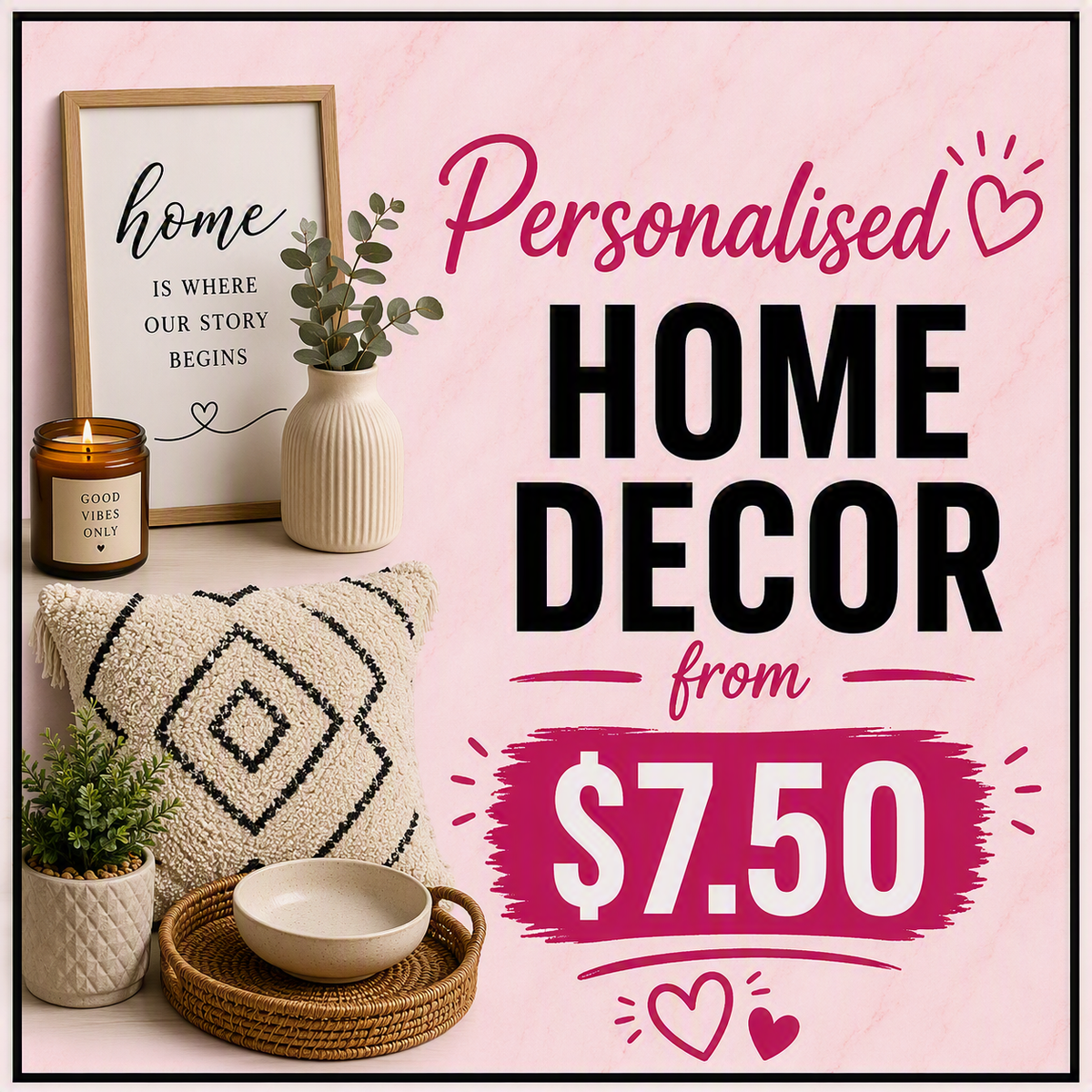 Personalised Home Décor