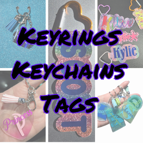 Keyrings, Keychains & Tags