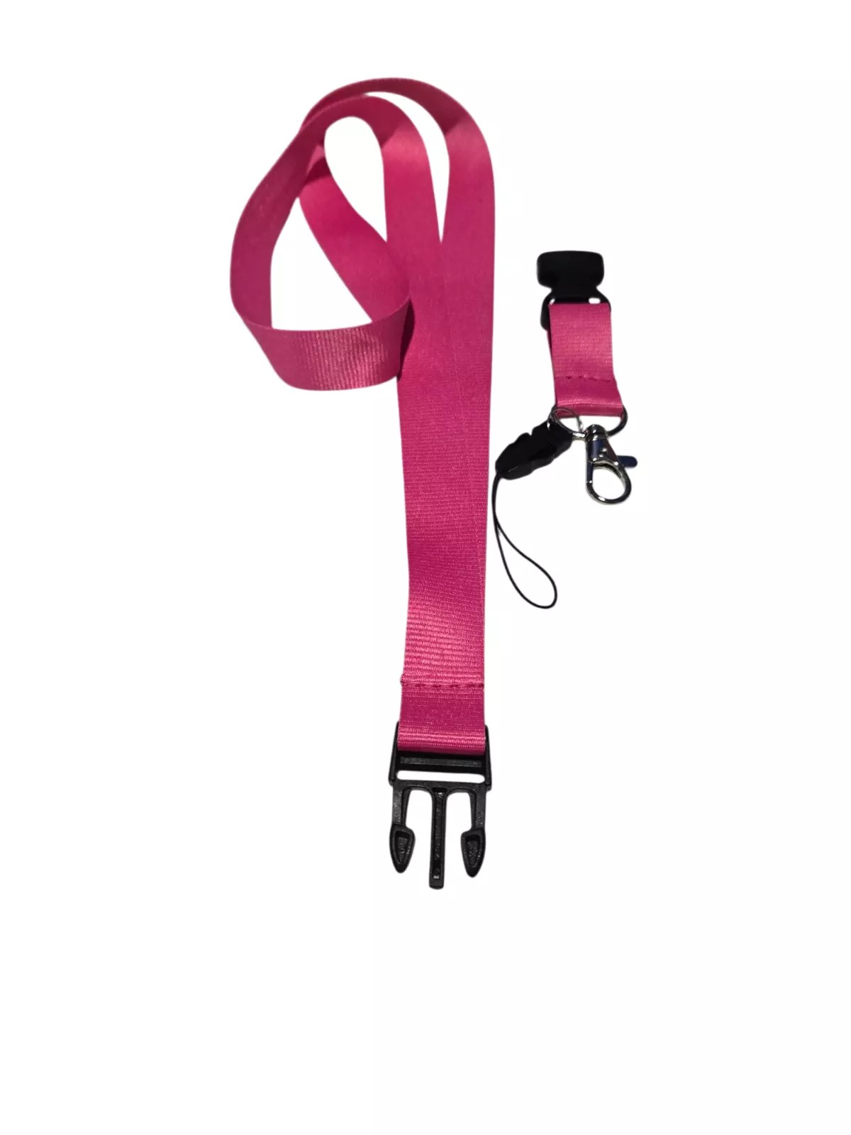 Personalised Lanyard with Detachable Clip (2cm Wide)