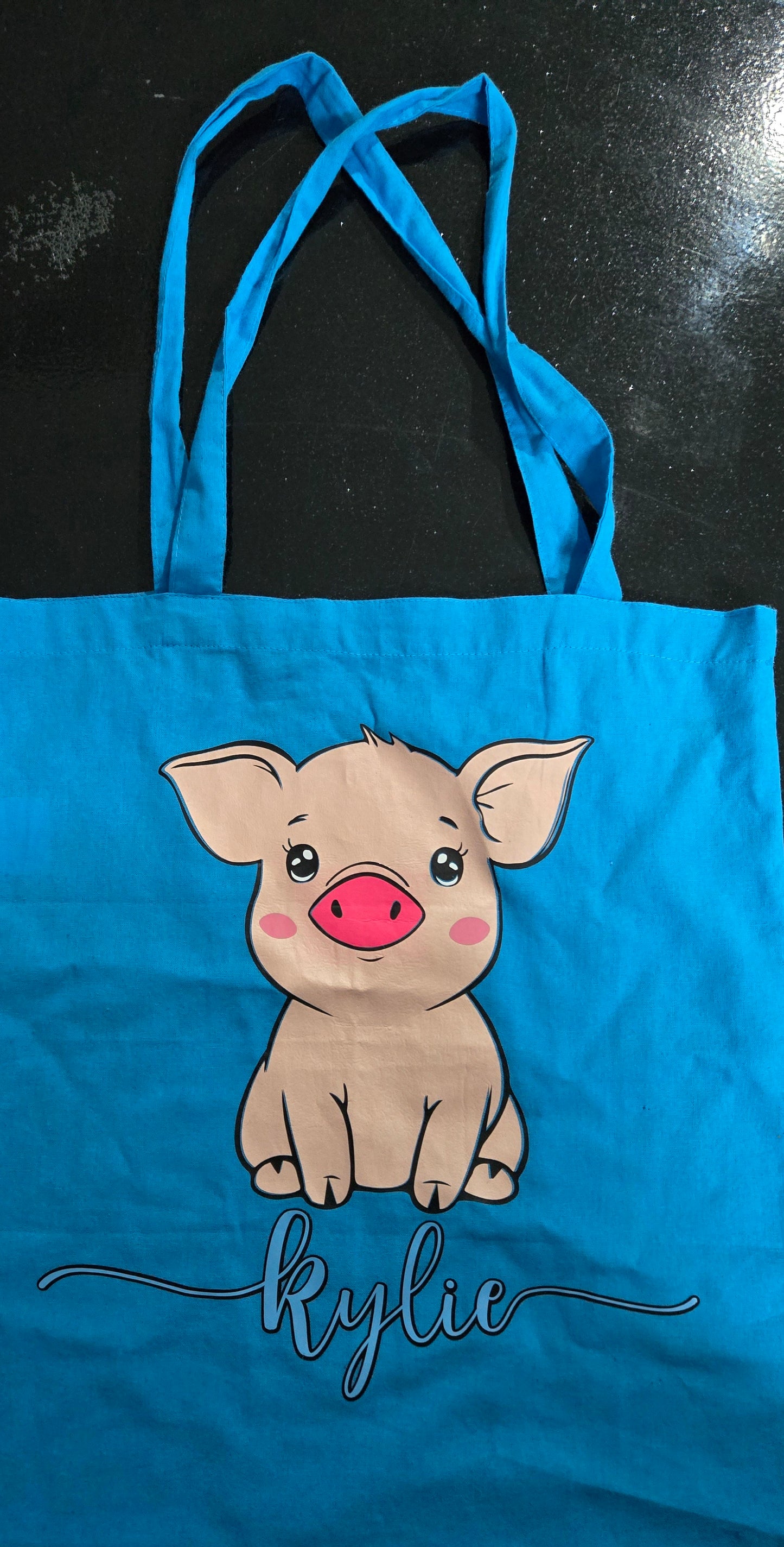 Personalised Cotton Tote Bag with HTV