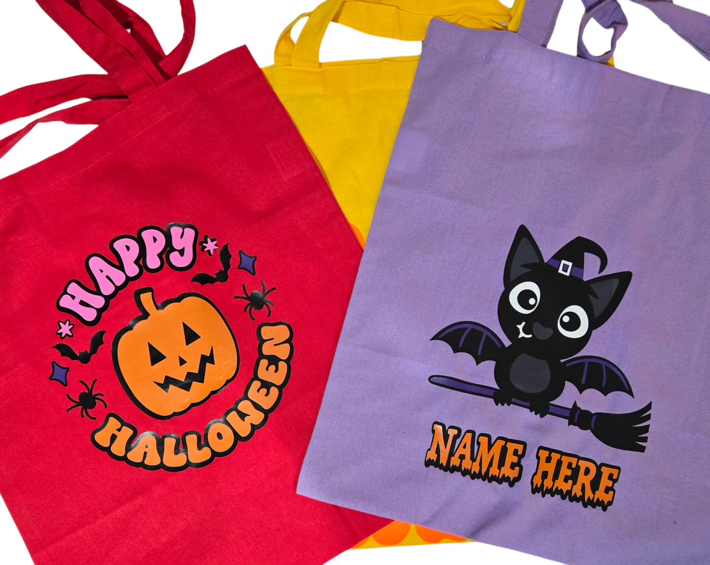 Personalised Cotton Tote Bag with HTV