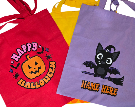Personalised HALLOWEEN Tote Bag