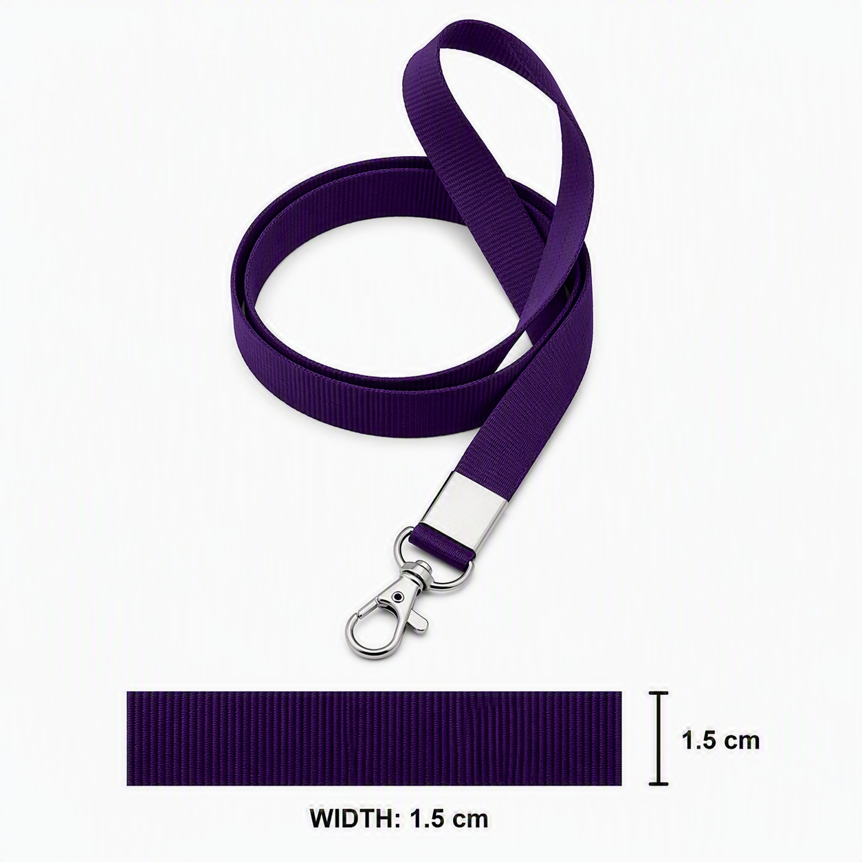 Personalised Lanyard (1.5cm wide)