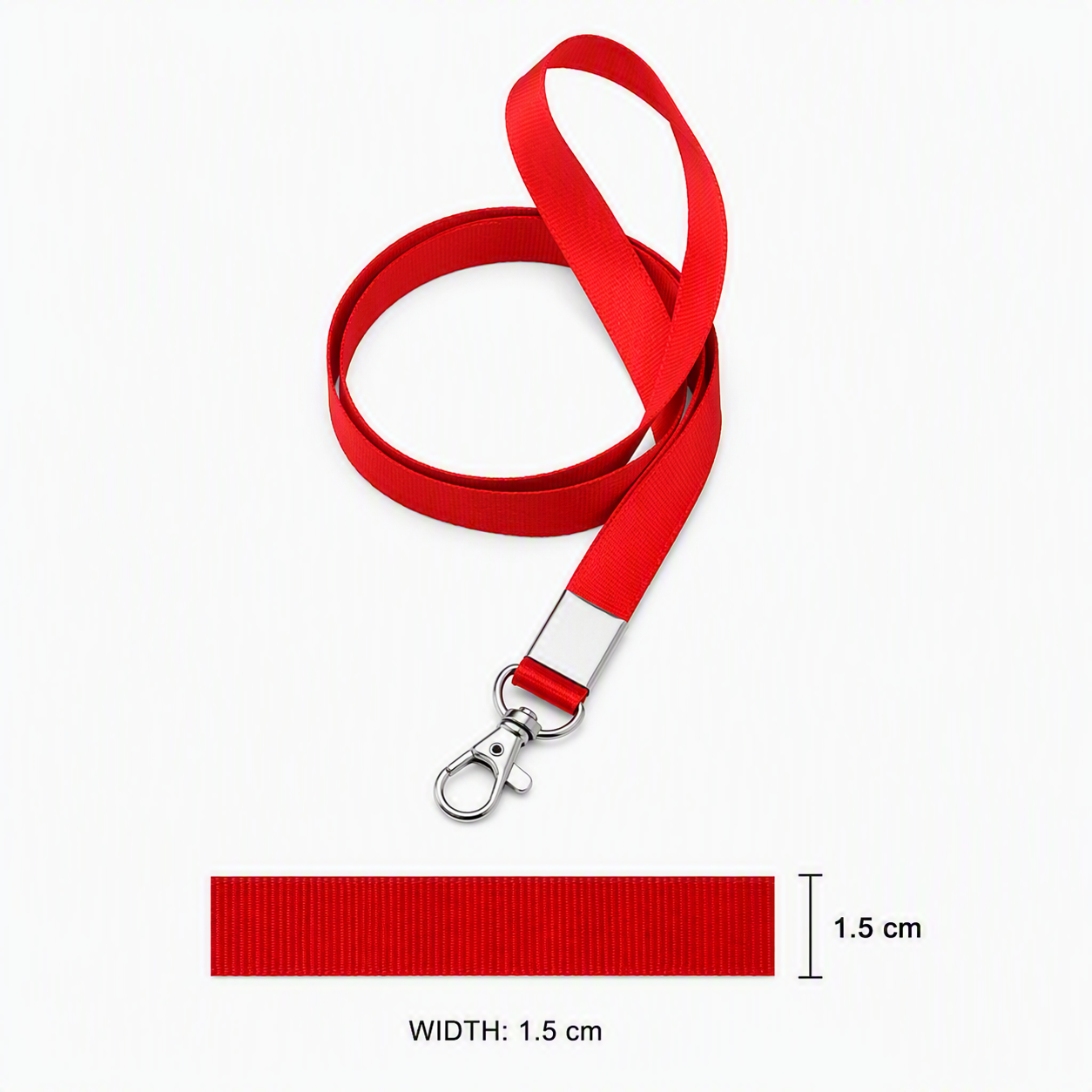 Personalised Lanyard (1.5cm wide)