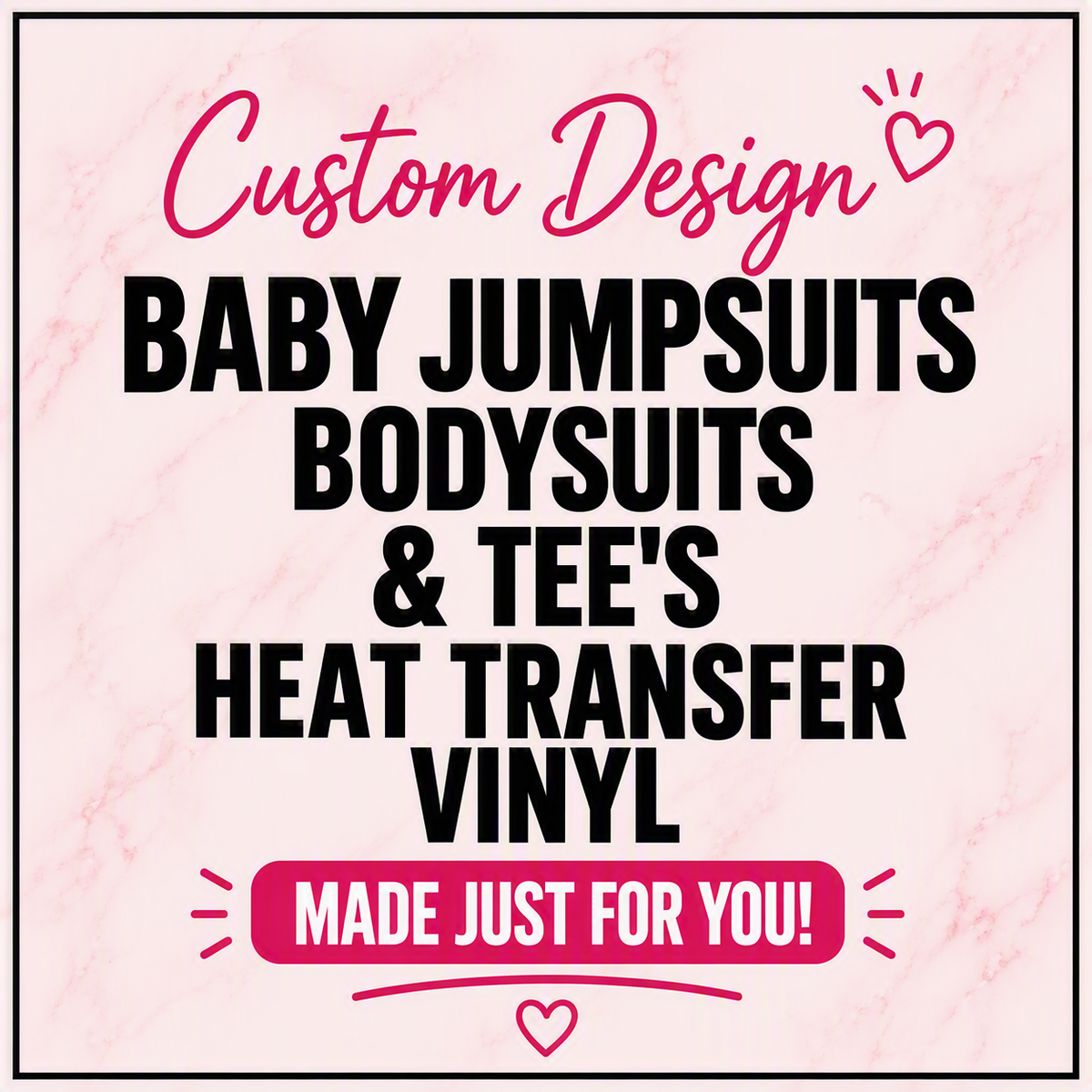 Personalised Baby Jumpsuit/Body Suits & Tee's
