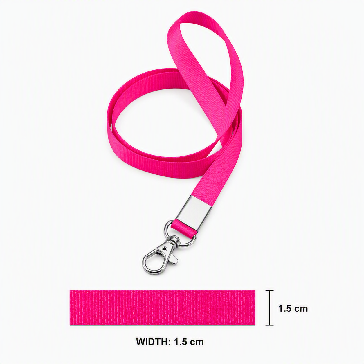 Personalised Lanyard (1.5cm wide)