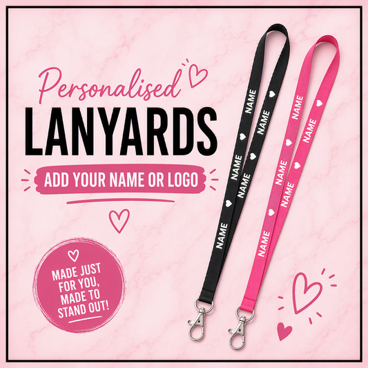 Personalised Lanyard (1.5cm wide)