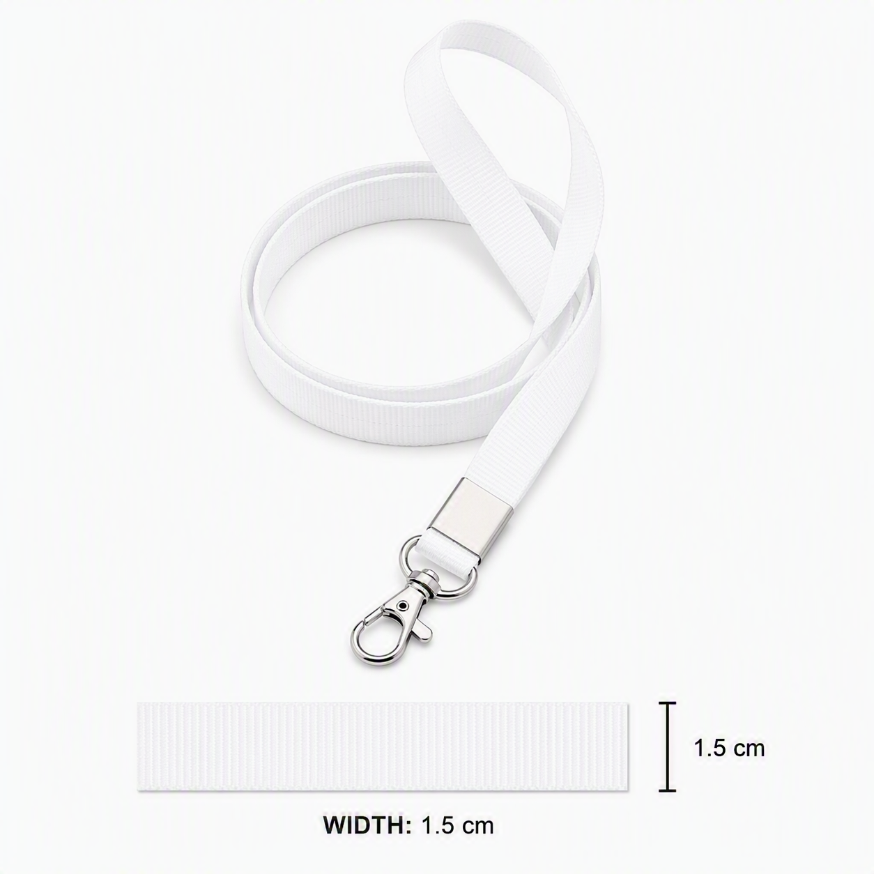 Personalised Lanyard (1.5cm wide)